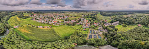 Gemeinde Altötting Landkreis Altötting Alzgern Panorama (Dirschl Johann) Deutschland AÖ